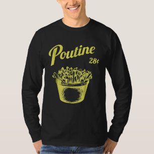Camiseta Poutine Retrô Canadá Montreal