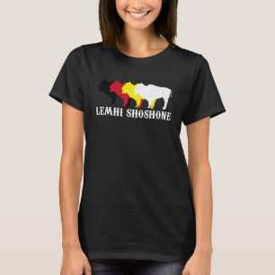 Camiseta Povo Lemhi Shoshone Nativo Americano Indiano