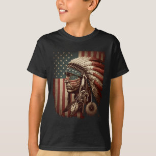 Camiseta Povos Indígenas Tribais Cg Nativos Americanos Indí