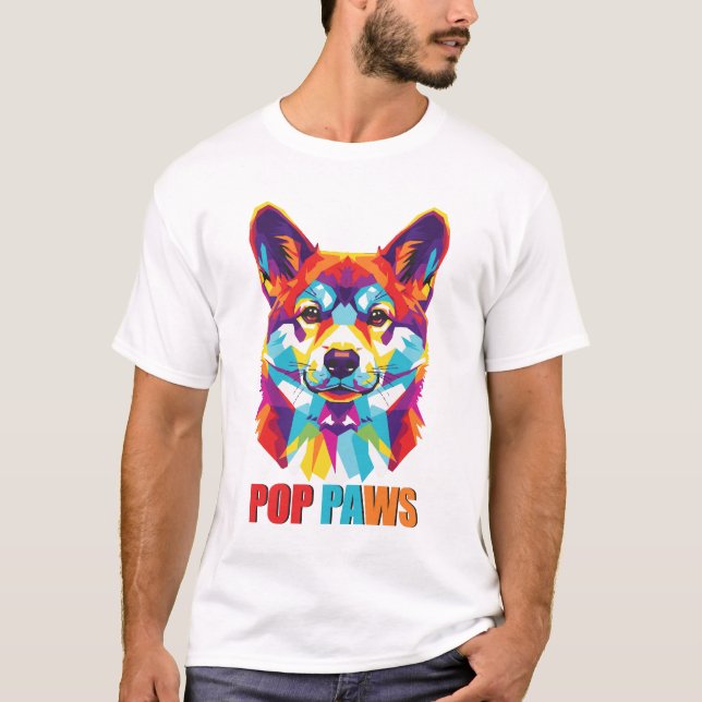 CAMISETA POW PAWS (Frente)