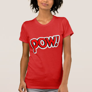 Camiseta POW! Screwball Gráficos Vermelho