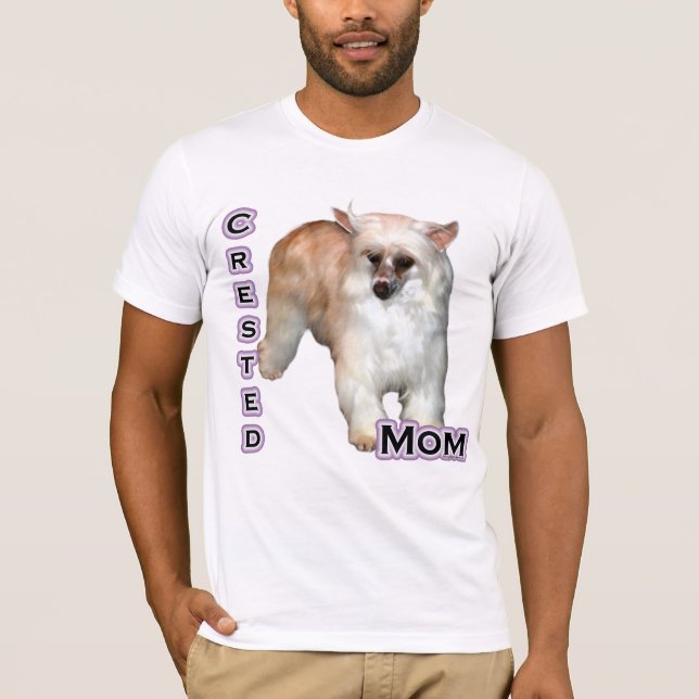 Camiseta Powderpuff Crested Mãe 4 (Frente)