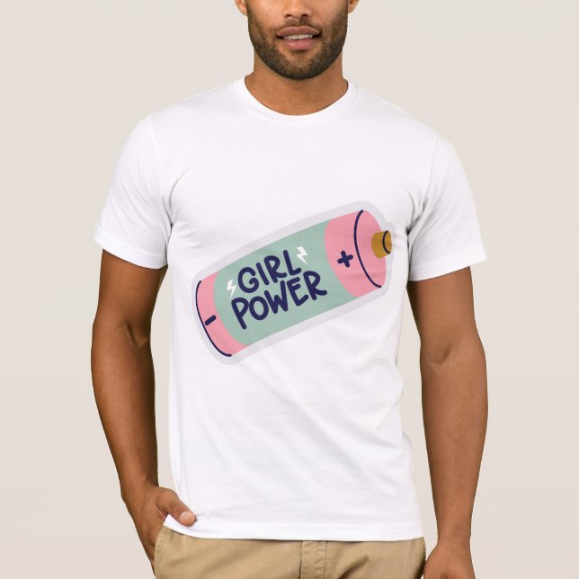 Camiseta Power Girl (Frente)