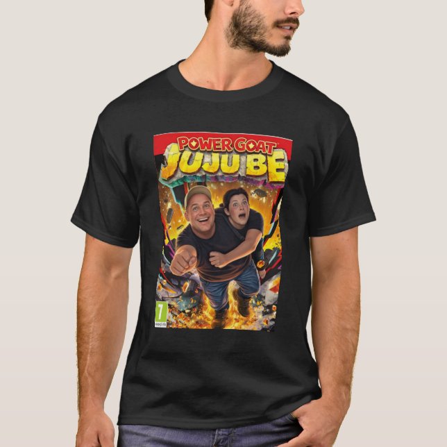 Camiseta Power Goat e JuJu Be Capa (Frente)