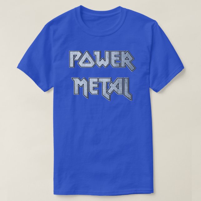 Camiseta Power Metal (Frente do Design)