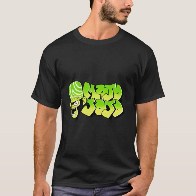Camiseta Power Puff Mojo Jojo Street Mau Hood Grafite (Frente)