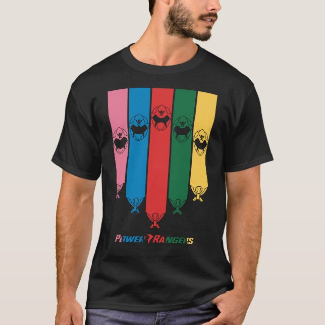Camiseta Power Rangers (Frente)