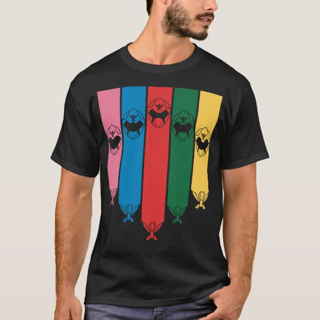 CAMISETA POWER RANGERS (Frente)