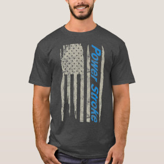 Camiseta Power Stroke American Flag