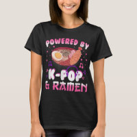 Powered by K pop and Ramen Kpop Kawaii Anime Gift