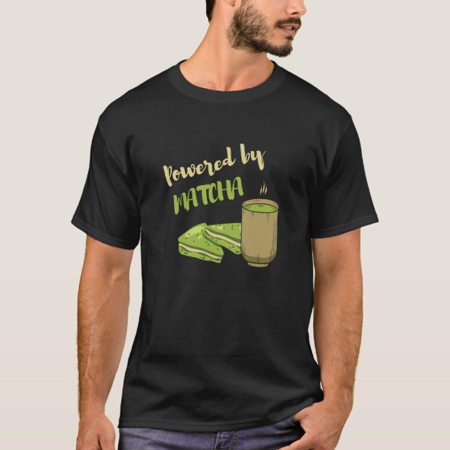 Camiseta Powered By Matcha the Matcha Tea (Frente)