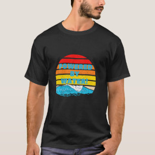 Camiseta Powered By Water Vintage Fasting Heals Fat Burn M
