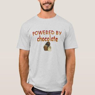 Camiseta *Powered pelo chocolate