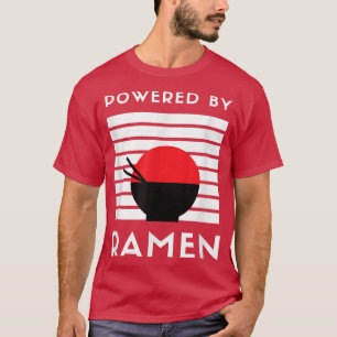 Camiseta Powered Ramen - Comida Japonesa Noodle Love Anime