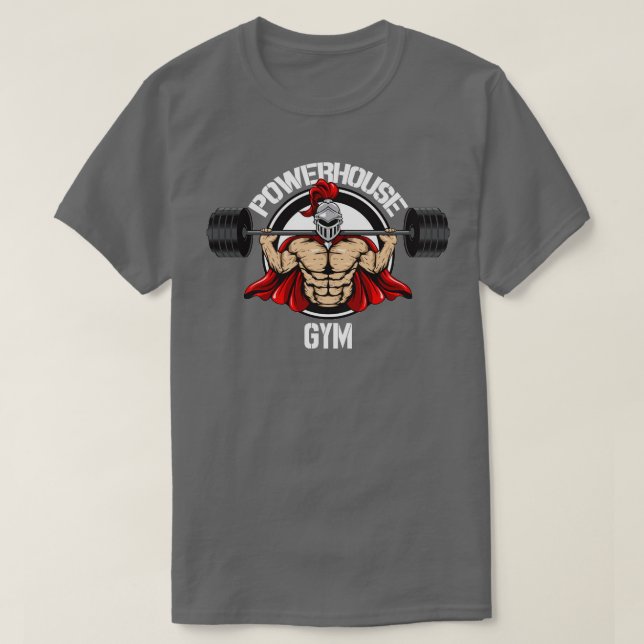 Camiseta Powerhouse Gym (Frente do Design)
