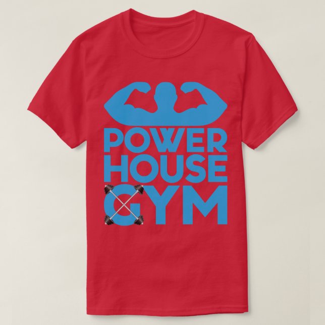 Camiseta Powerhouse Gym 7 (Frente do Design)