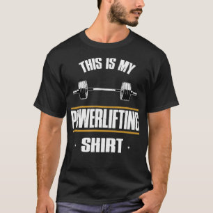Camiseta Powerlifting, Squat, Bench, Deadlift, Weightliftin
