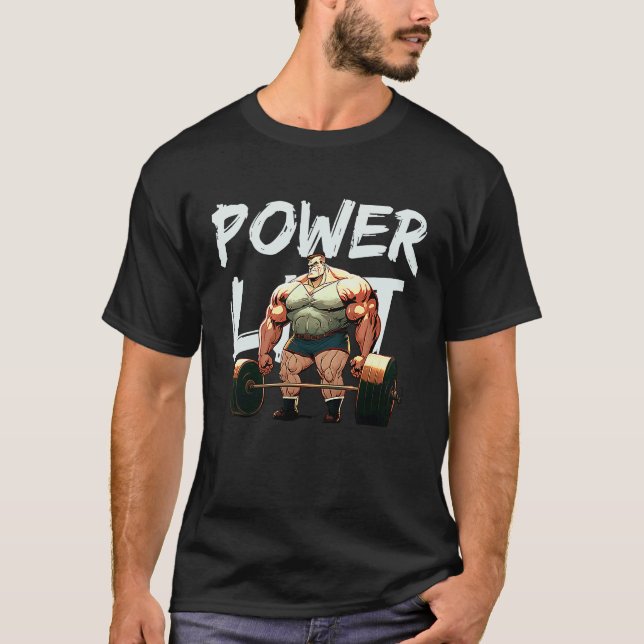 Camiseta Powerlifting Workout Fitness  3 (Frente)