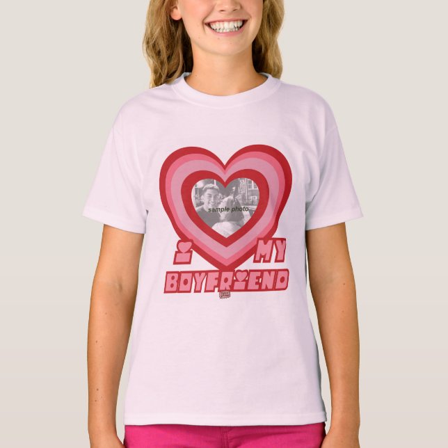 Camiseta PowerPuff Dingus Heart- NAMORADO (Frente)