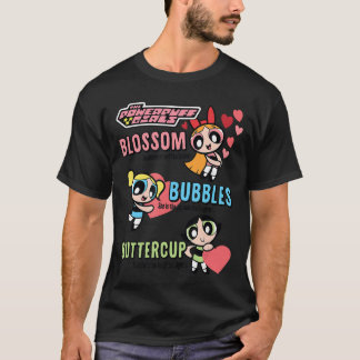 Camiseta Powerpuff Girls Hearts andrio Descriptions Cute Ca