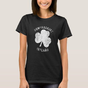 Camiseta Powerscourt Wicklow Irlanda Trevo Vintage Distr