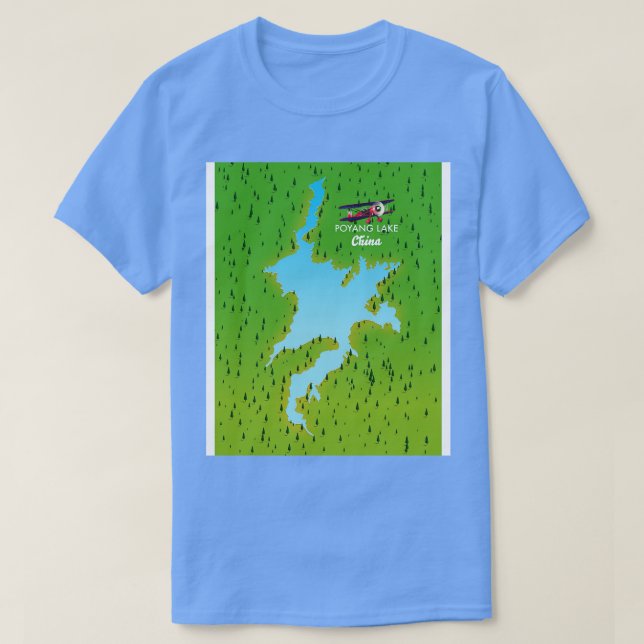 Camiseta Poyang Lake (Frente do Design)