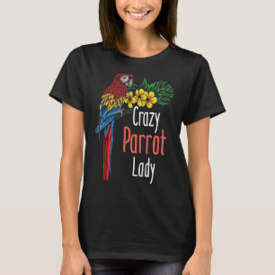 Camiseta Pozinho Louco Senhora Zookeeper Birdwatcher Animal