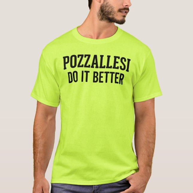Camiseta POZZALLESI Faça melhor  (Frente)