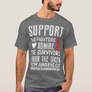 Camiseta ppcm, reconhecimento da doença cardíaca, ssa verme