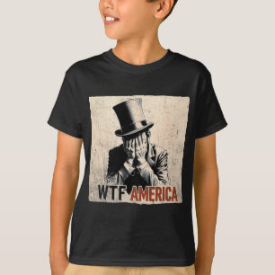 Camiseta Pqp América Anti-trump Abraham Lincoln _2