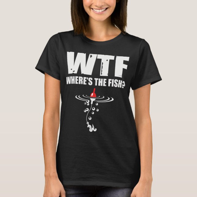 Camiseta PQP, cadê o peixe? (Frente)