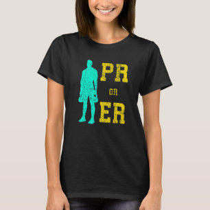 Camiseta PR Ou ER Levantamento de Peso Fisiculturismo Fitne