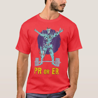 Camiseta PR Ou Er Malhação De Elevação De Peso