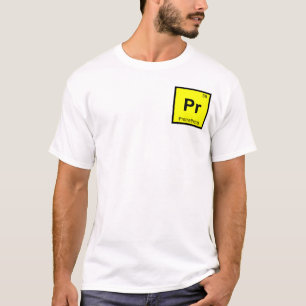 Camiseta Pr - Prometeu Tabela Periódica Química Titã