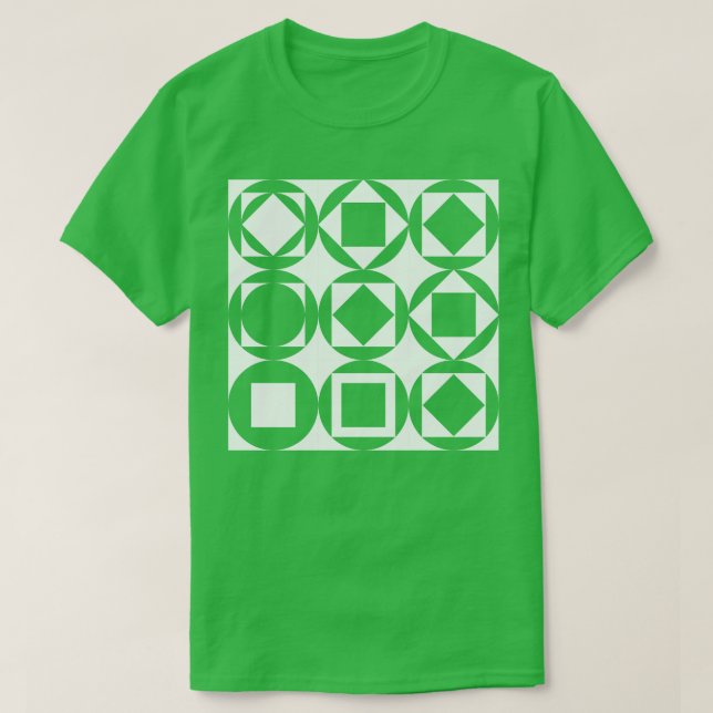 Camiseta Praça das Linhas Bauhaus (Frente do Design)
