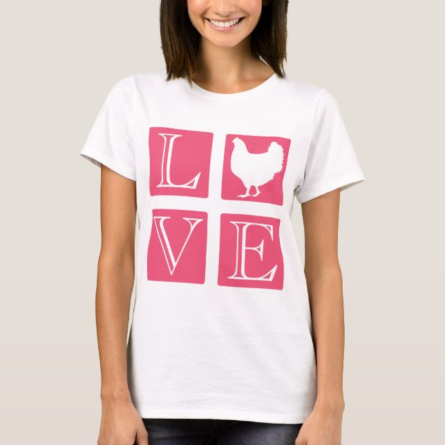 Camiseta Praça do Amor: Frango (Frente)