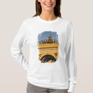 Camiseta Praça do Palácio, Arco do Triunfo, pôr do sol