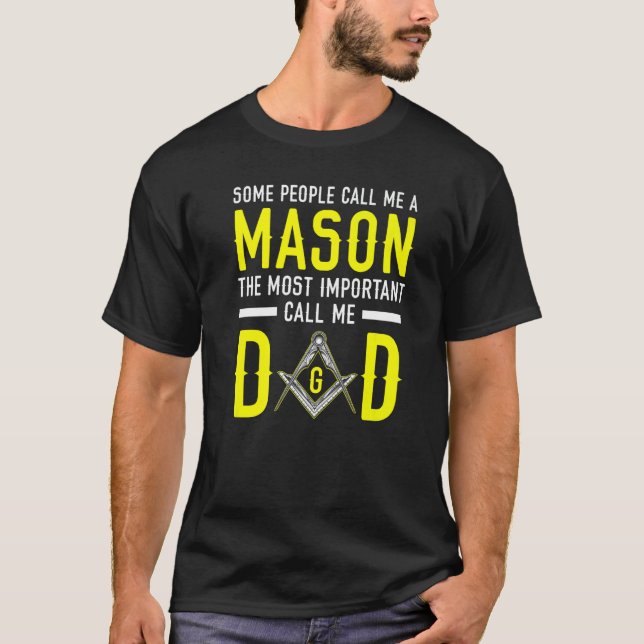 Camiseta Praça Freemasonry Fraternal Masonic do Pai Freemas (Frente)