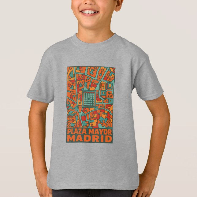 Camiseta Praça Mayor de Madrid (Frente)