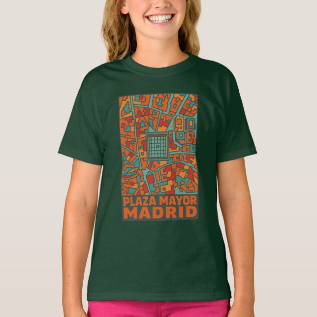 Camiseta Praça Mayor de Madrid (Frente)