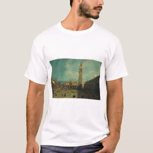 Camiseta Praça São Marcos por Canaletto