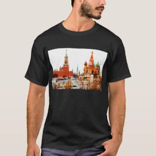 Camiseta Praça Vermelha Basile - Santo da Igreja de Moscou