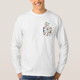 Camiseta PracticeLove Abstrato Tee de David Flynn
