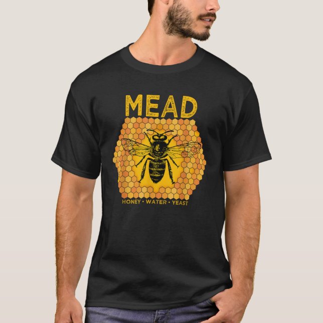 Camiseta Prados por Abelhas de Mel Fazendo Reprodução Domés (Frente)