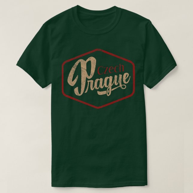 Camiseta Praga Checa (Frente do Design)