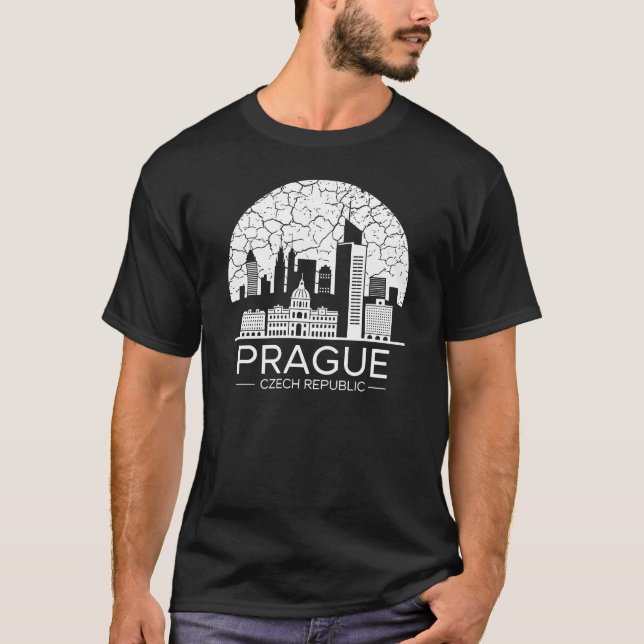 Camiseta Praga Cidade República Checa (Frente)