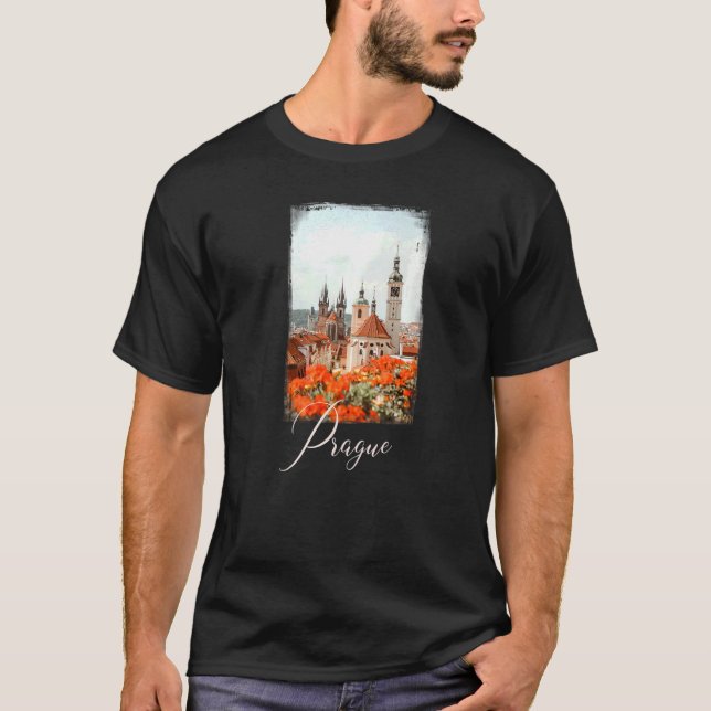 Camiseta Praga Praga Praga, Praga (Frente)