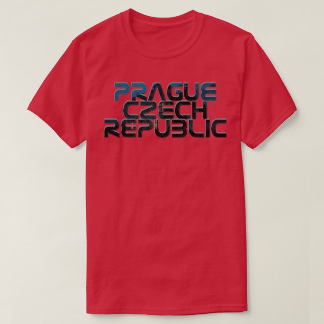 Camiseta Praga República Checa (Frente do Design)