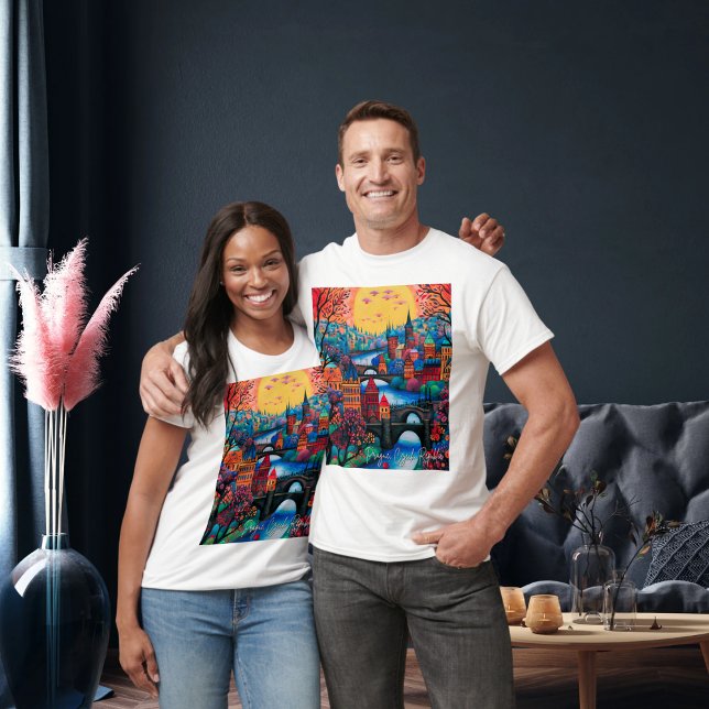 Camiseta Praga República Checa - T-Shirt (Criador carregado)