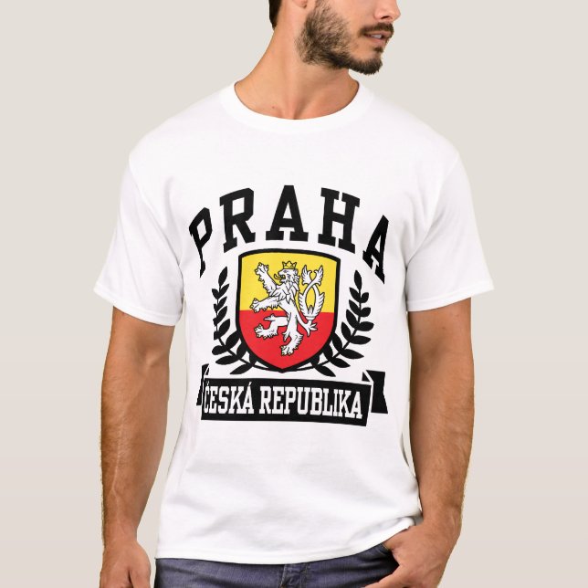 Camiseta Praha Ceska República (Frente)